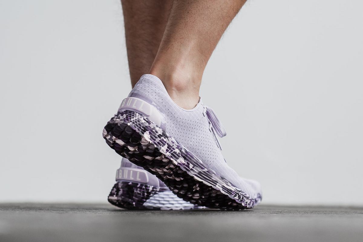 Nobull Ripstop Runner Men's Running Shoes Purple | Australia (MS2435)